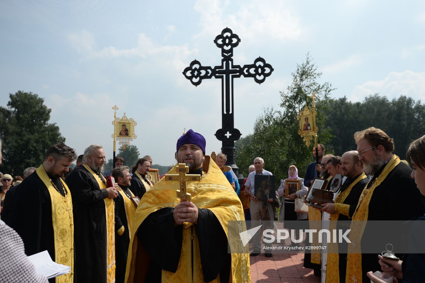 Baptism of Russia anniversary across Russia