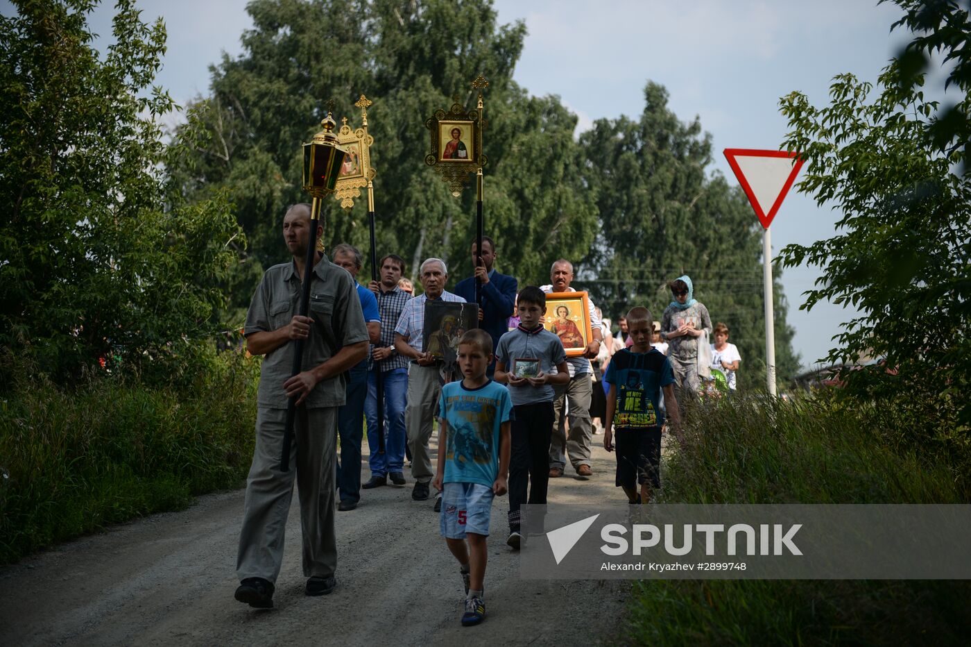 Baptism of Russia anniversary across Russia