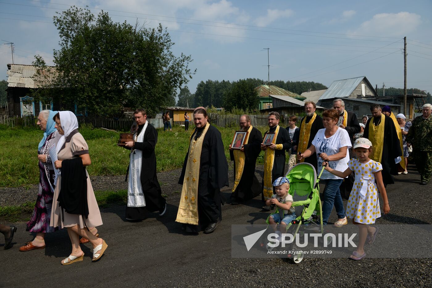 Baptism of Russia anniversary across Russia