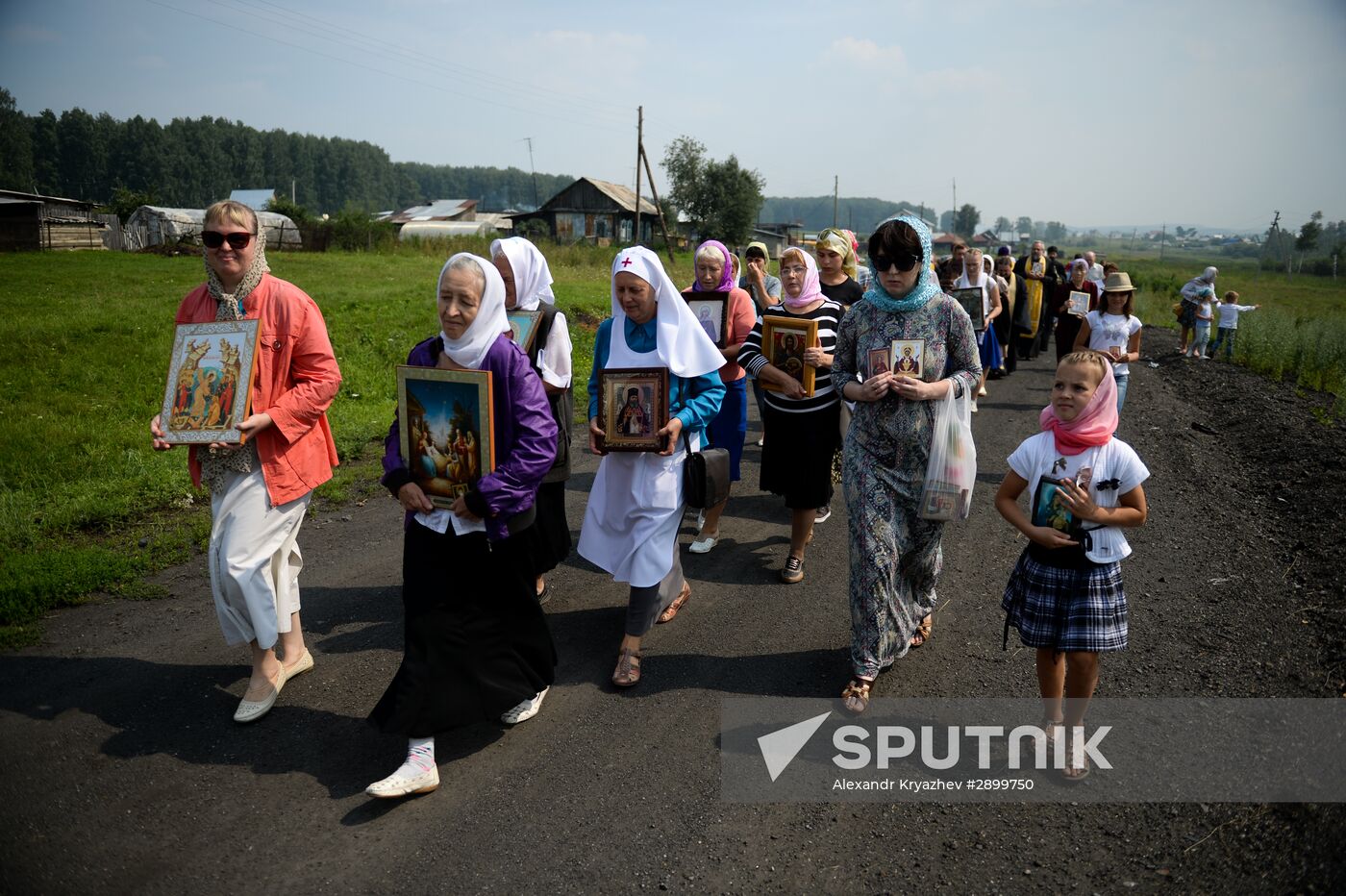 Baptism of Russia anniversary across Russia