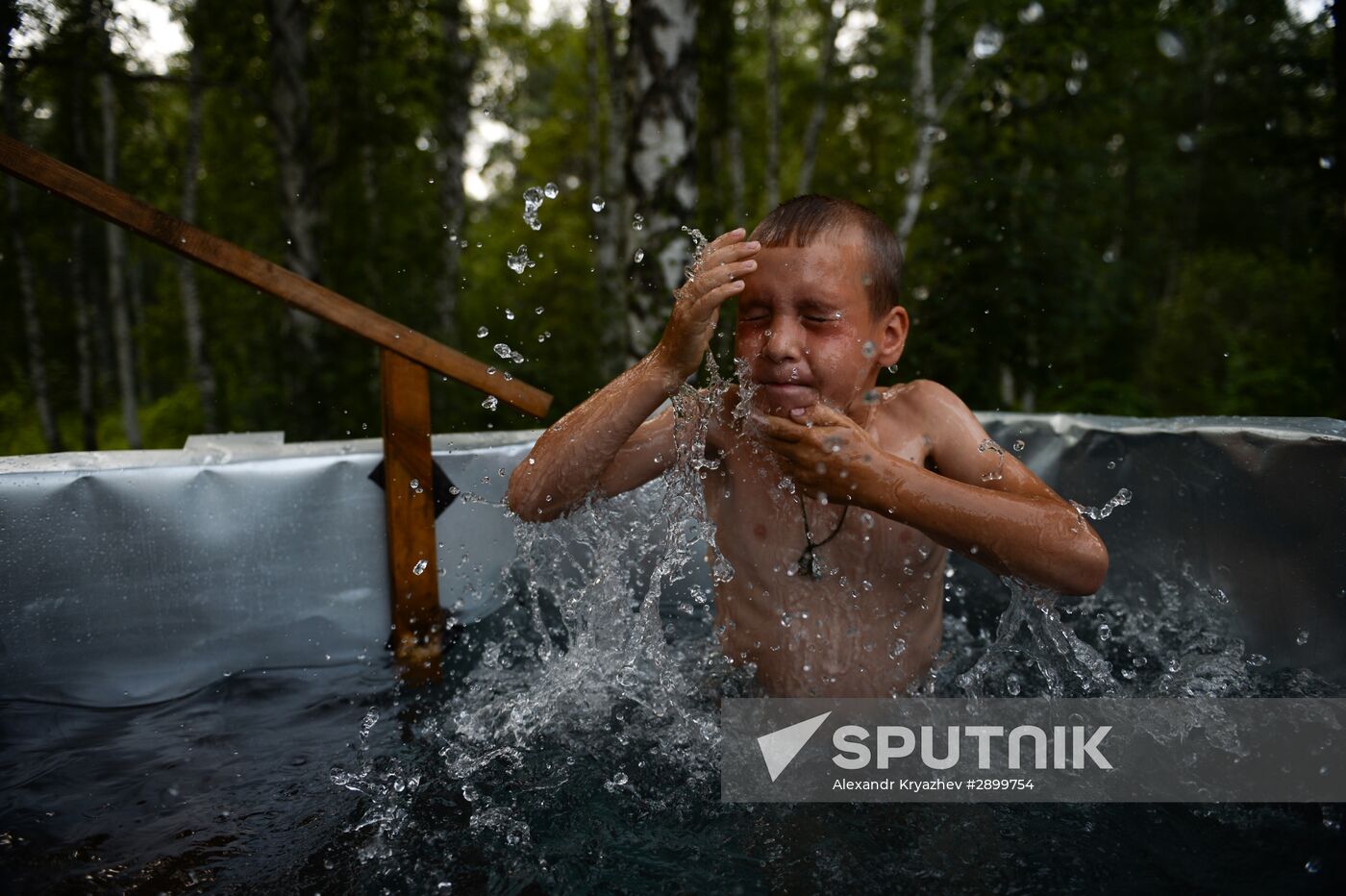 Baptism of Russia anniversary across Russia