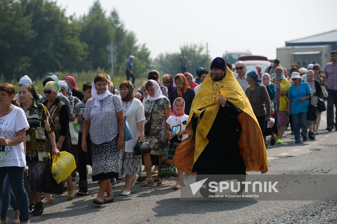 Baptism of Russia anniversary across Russia