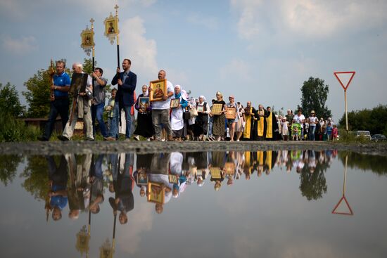 Baptism of Russia anniversary across Russia