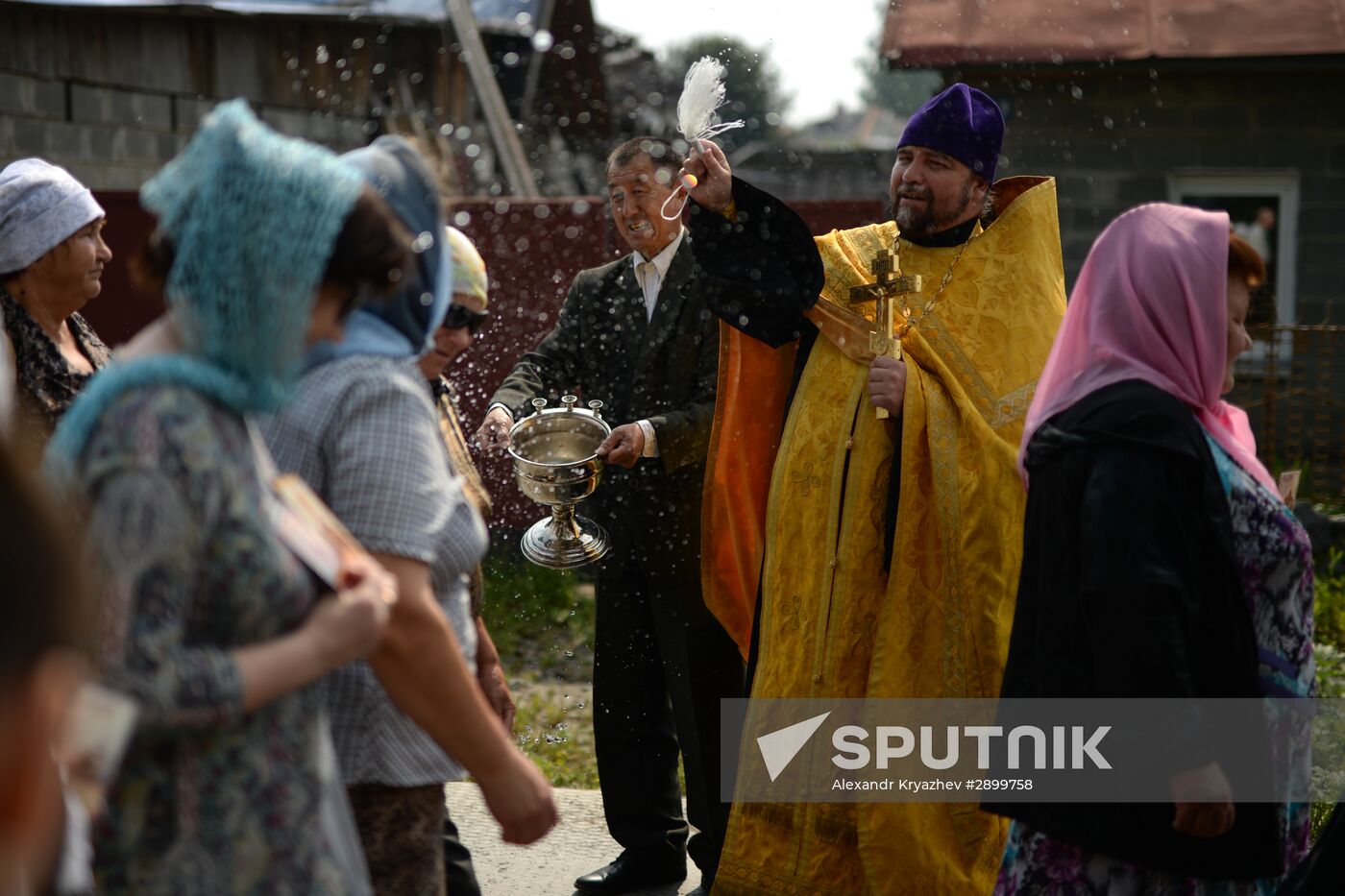 Baptism of Russia anniversary across Russia