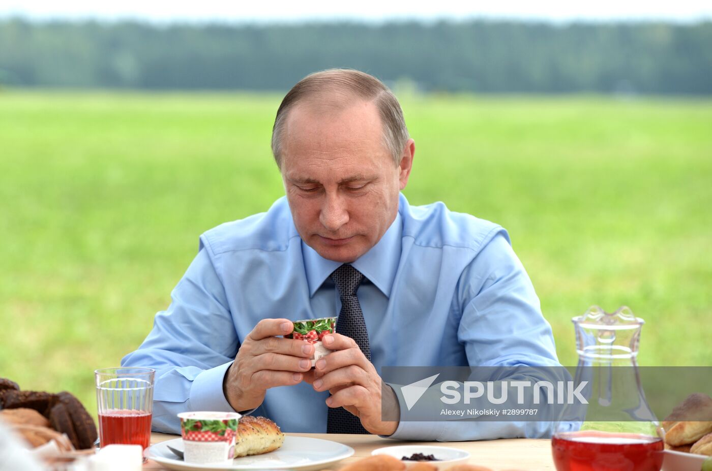 Russian President Vladimir Putin's working trip to Tver Region
