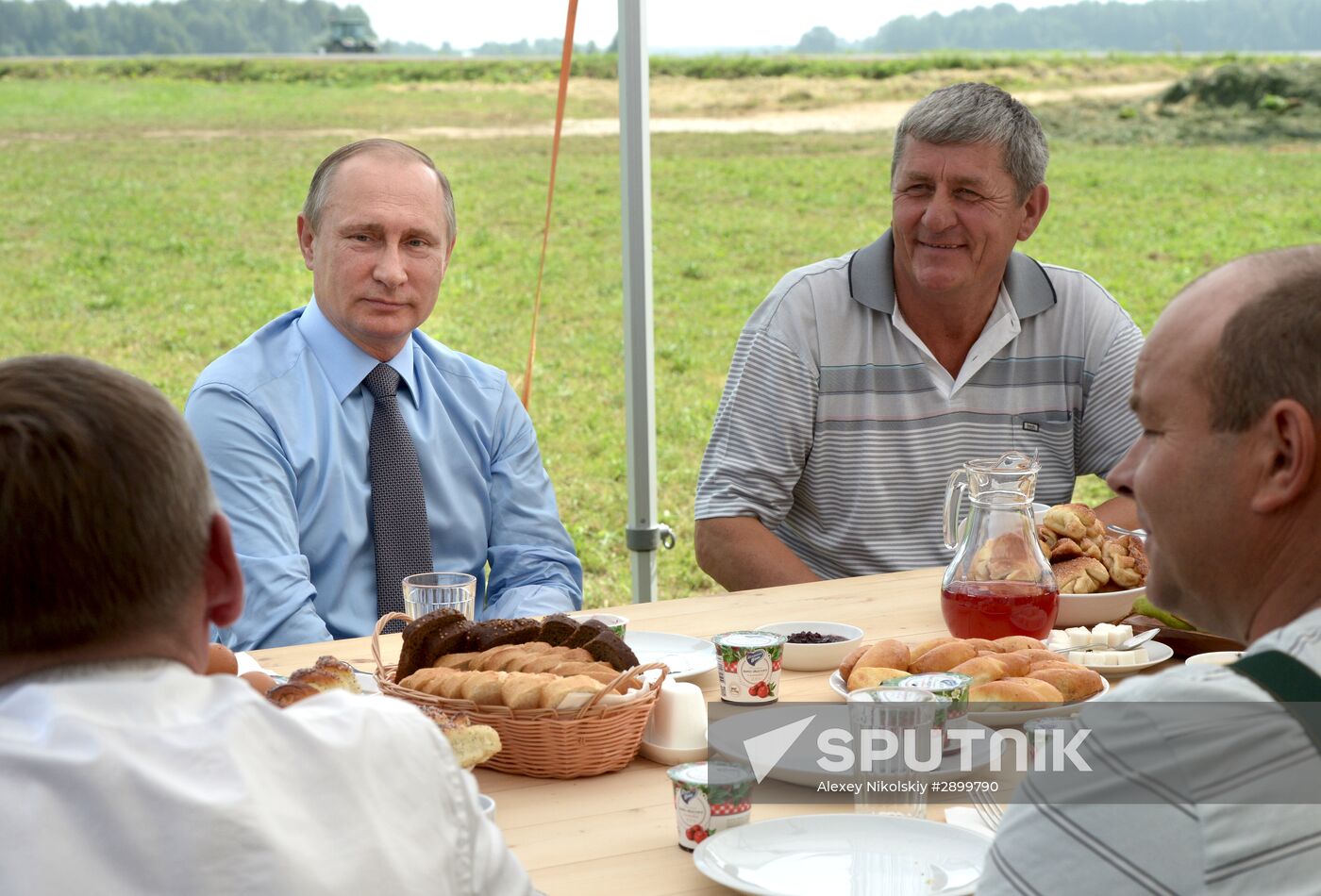 Russian President Vladimir Putin's working trip to Tver Region