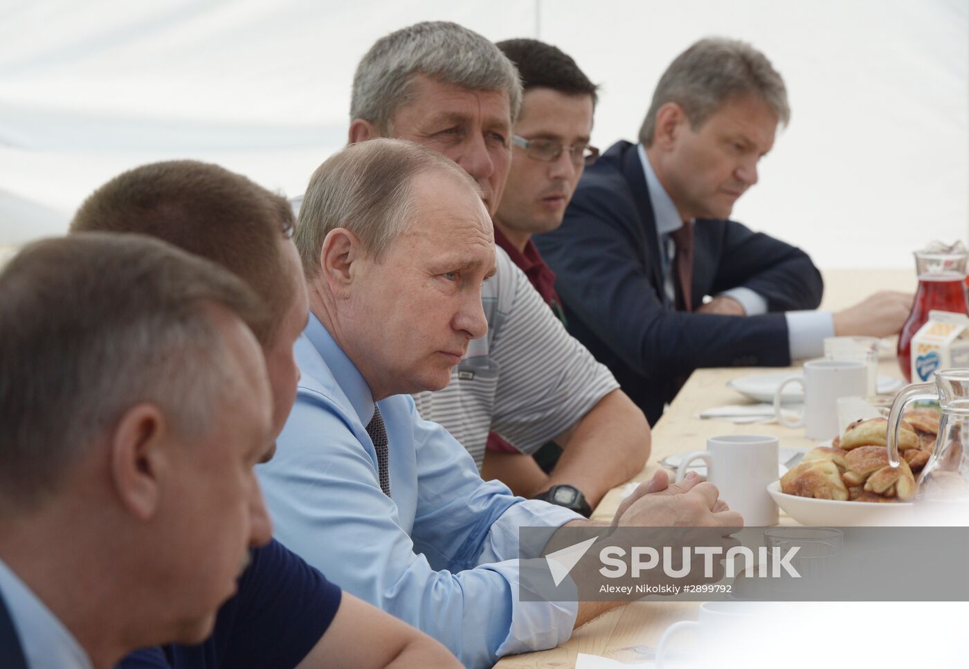 Russian President Vladimir Putin's working trip to Tver Region