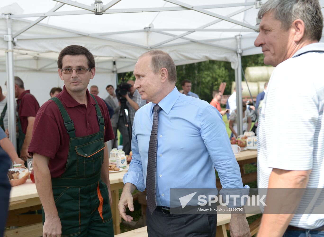 Russian President Vladimir Putin's working trip to Tver Region