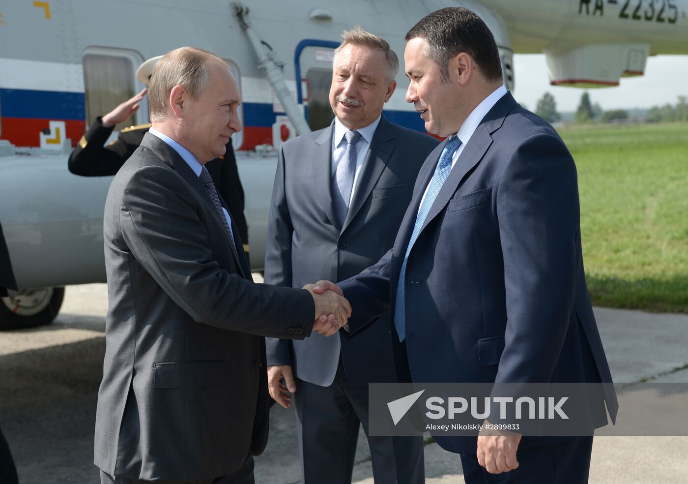 Russian President Vladimir Putin's working trip to Tver Region