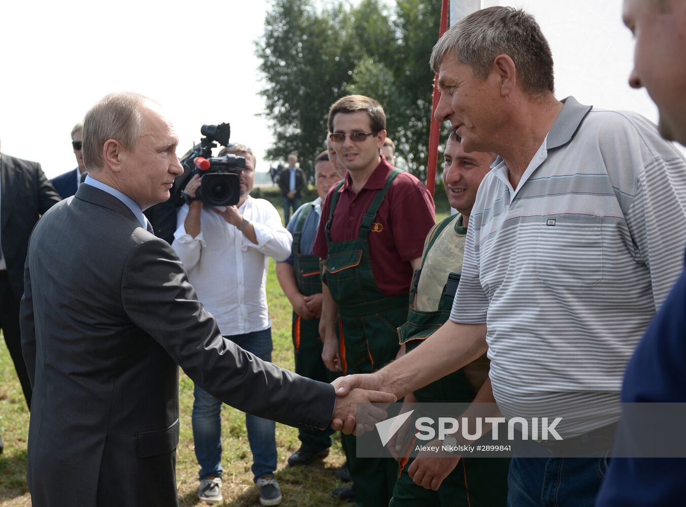 Russian President Vladimir Putin's working trip to Tver Region