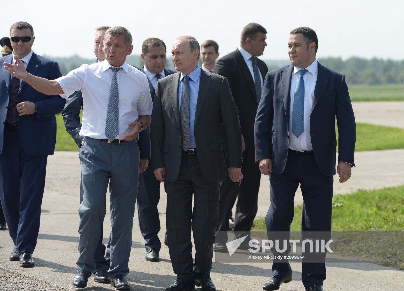 Russian President Vladimir Putin's working trip to Tver Region
