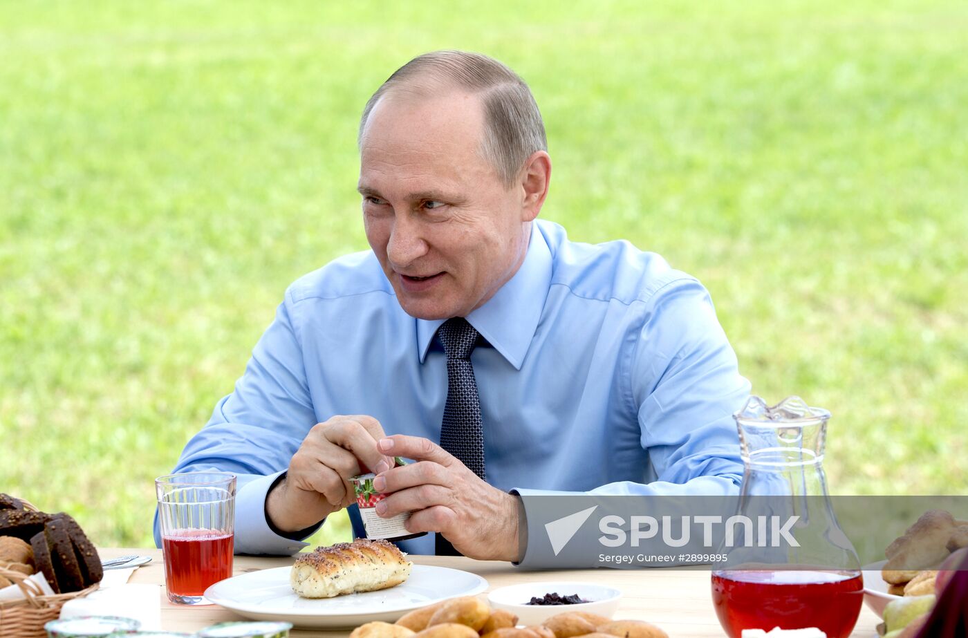 Russian President Vladimir Putin's working trip to Tver Region