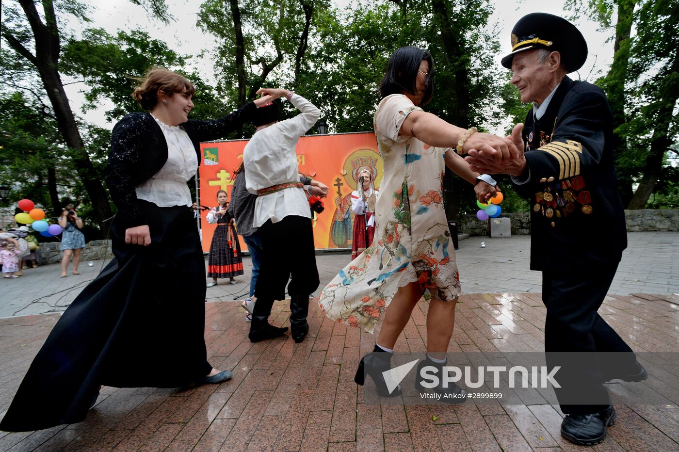 Baptism of Russia anniversary across Russia