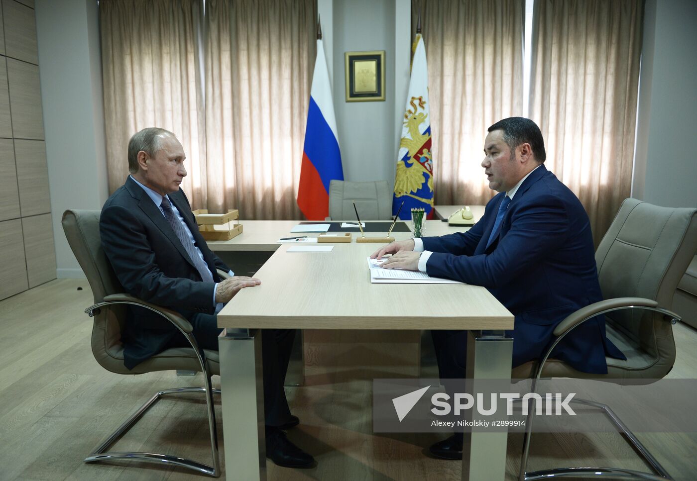 Russian President Vladimir Putin's working trip to Tver Region