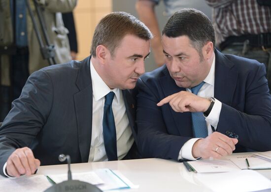 Russian President Vladimir Putin's working trip to Tver Region