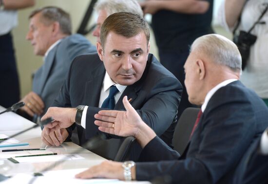 Russian President Vladimir Putin's working trip to Tver Region
