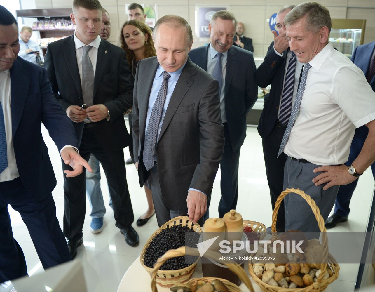 Russian President Vladimir Putin's working trip to Tver Region