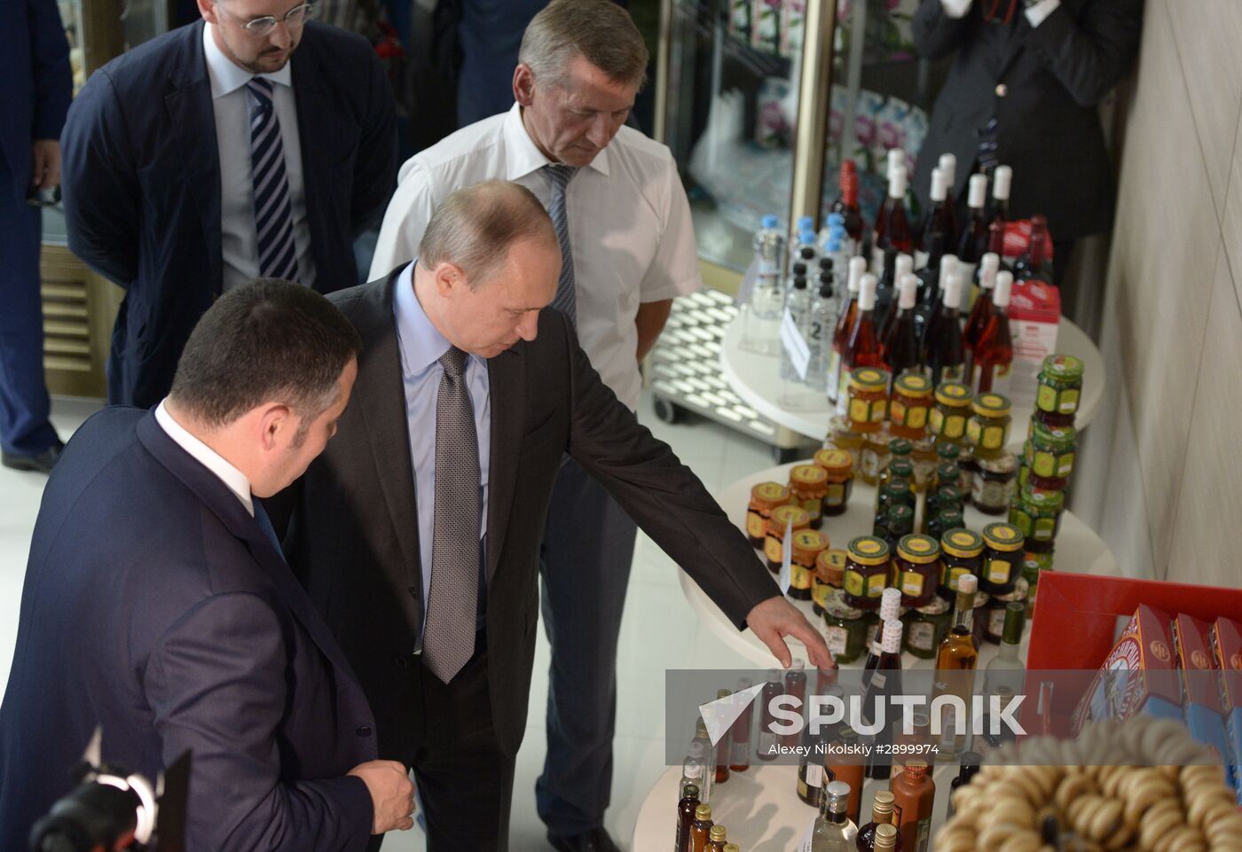 Russian President Vladimir Putin's working trip to Tver Region