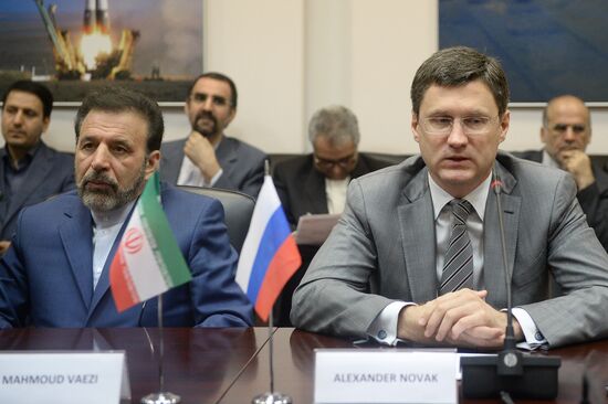 Russian Energy Minister Alexander Novak's meeting with Iranian IT Minister Mahmoud Vaezi