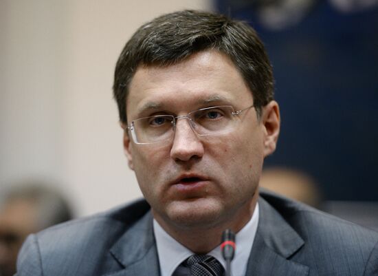 Russian Energy Minister Alexander Novak's meeting with Iranian IT Minister Mahmoud Vaezi