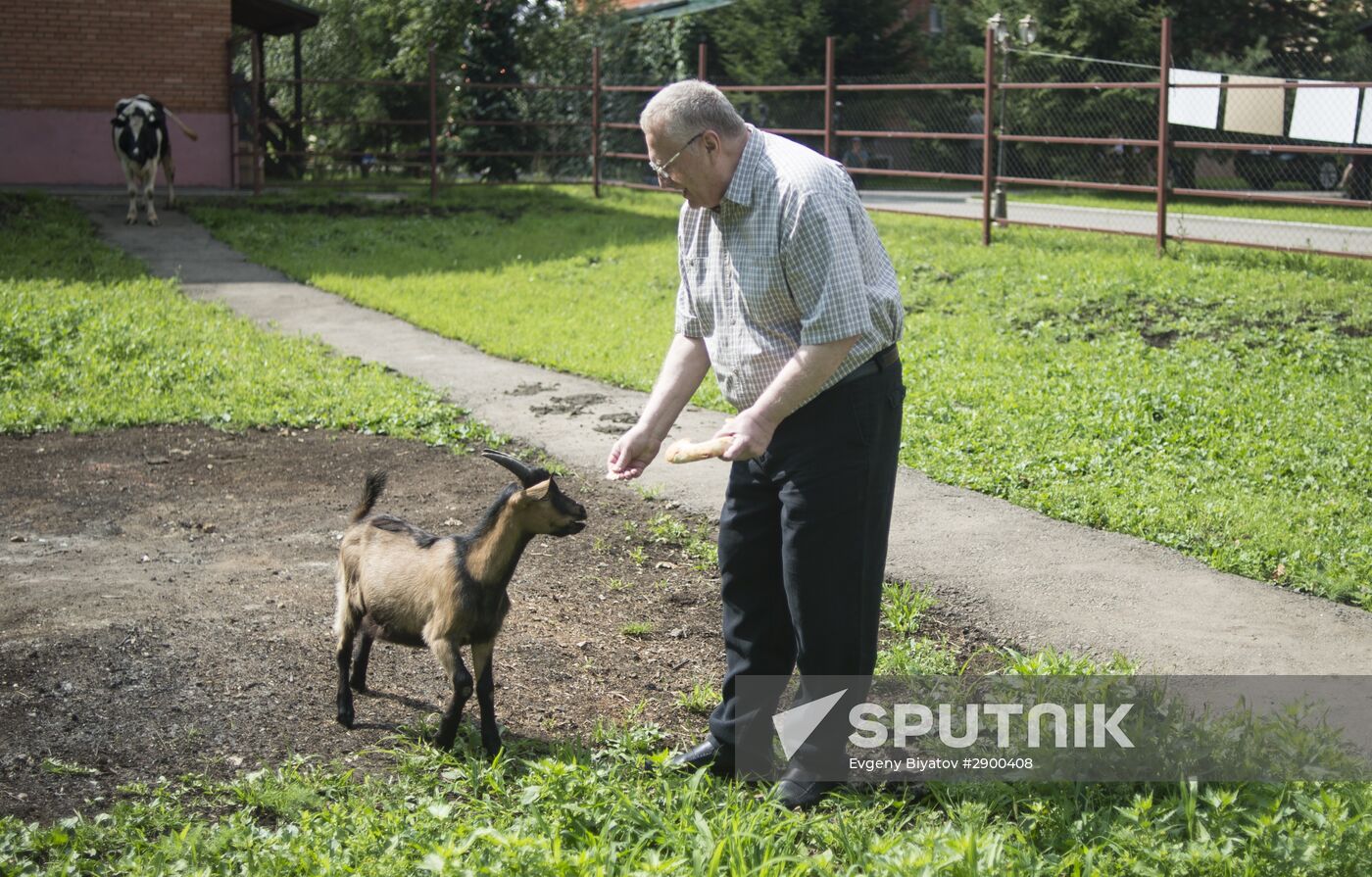 Vladimir Zhirinovsky's farm