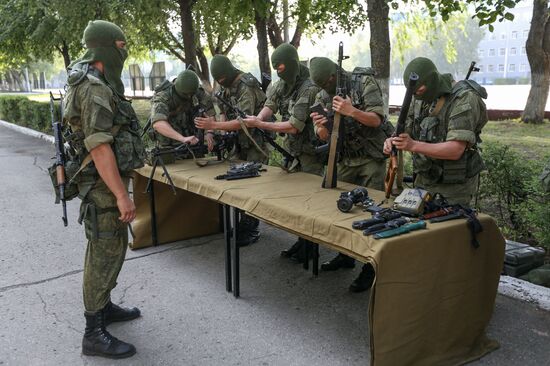 Airborne troops hold drill in Ulyanovsk
