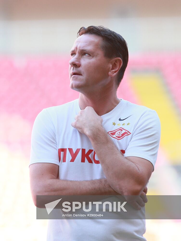 Football. FC Spartak introduces new arrivals