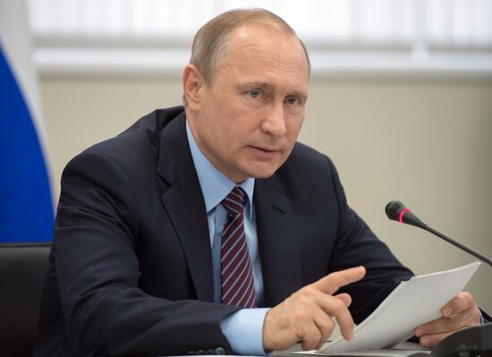 President Putin visits Veliky Novgorod