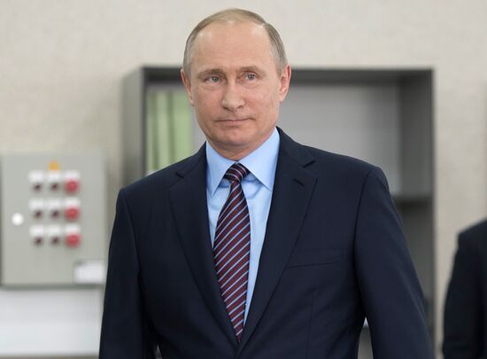 President Putin visits Veliky Novgorod