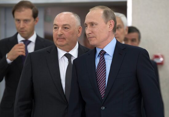 President Putin visits Veliky Novgorod