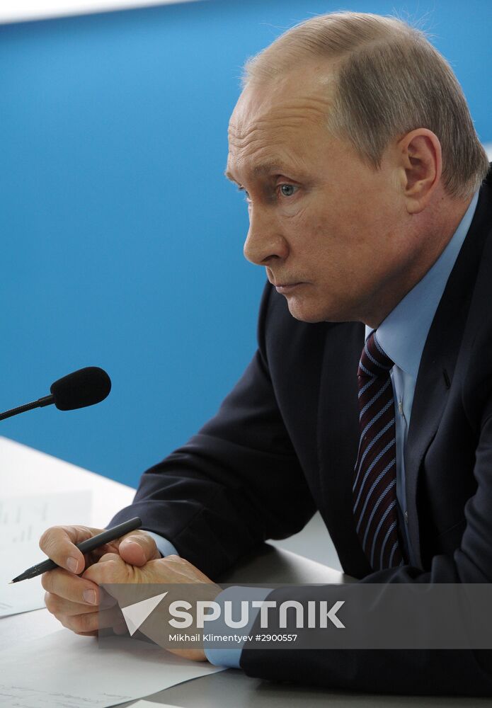 President Putin visits Veliky Novgorod