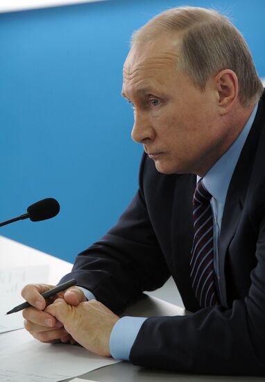 President Putin visits Veliky Novgorod