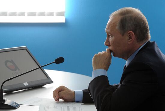 President Putin visits Veliky Novgorod