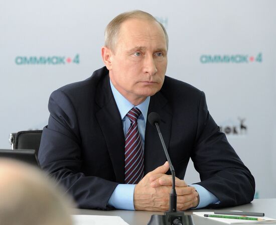 President Putin visits Veliky Novgorod