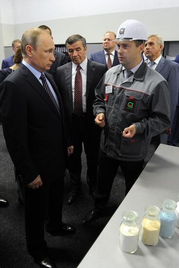 President Putin visits Veliky Novgorod
