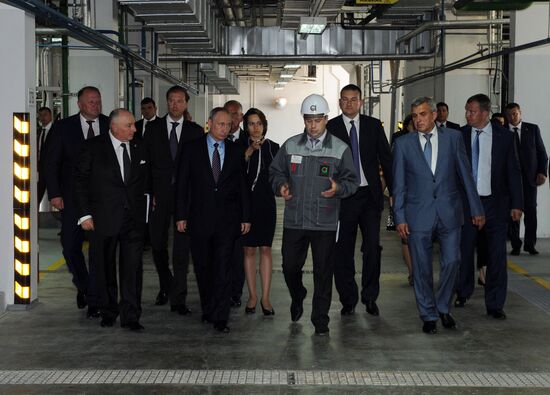 President Putin visits Veliky Novgorod