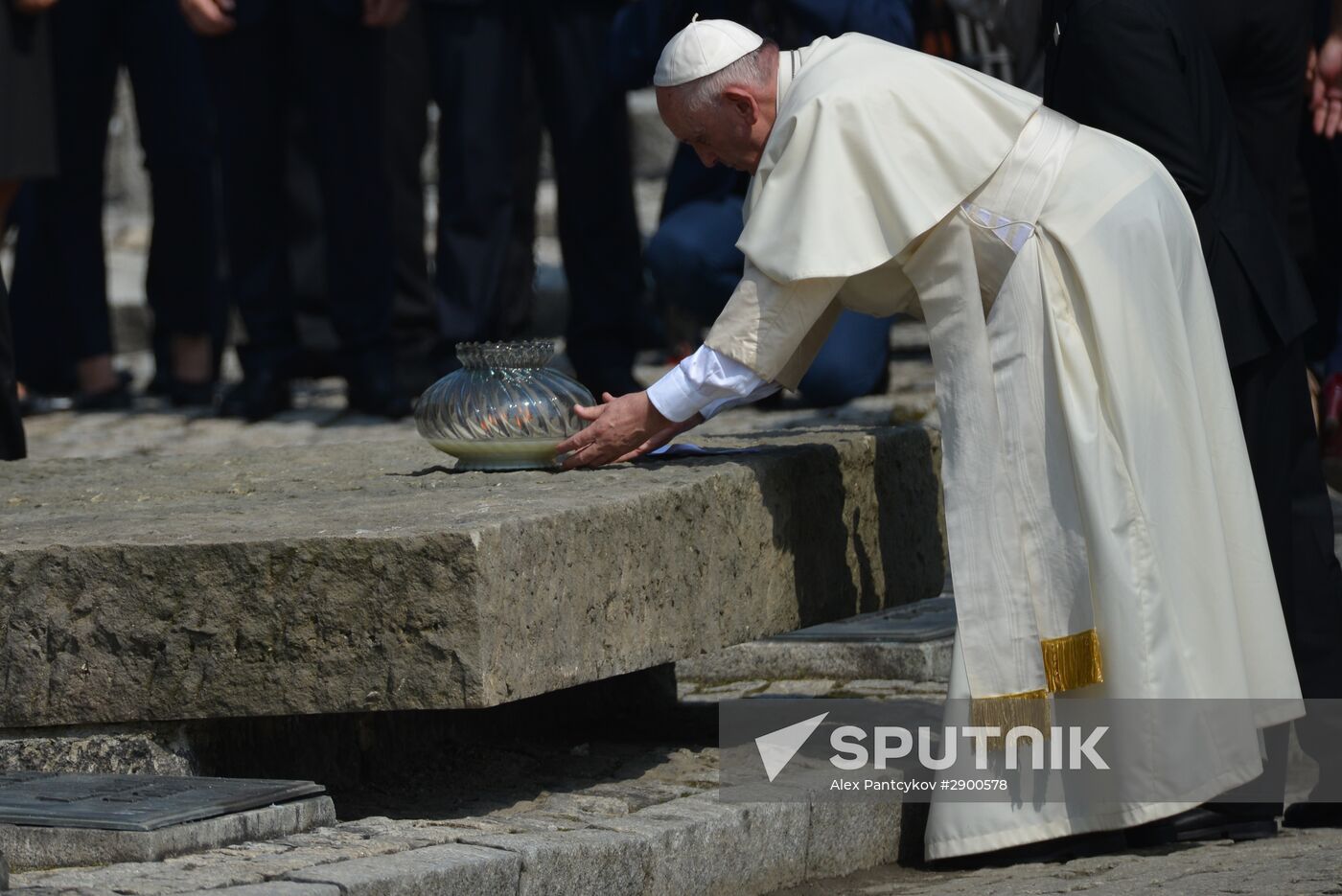 Pope Francis visits Auschwitz-Birkenau