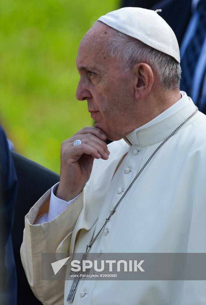 Pope Francis visits Auschwitz-Birkenau