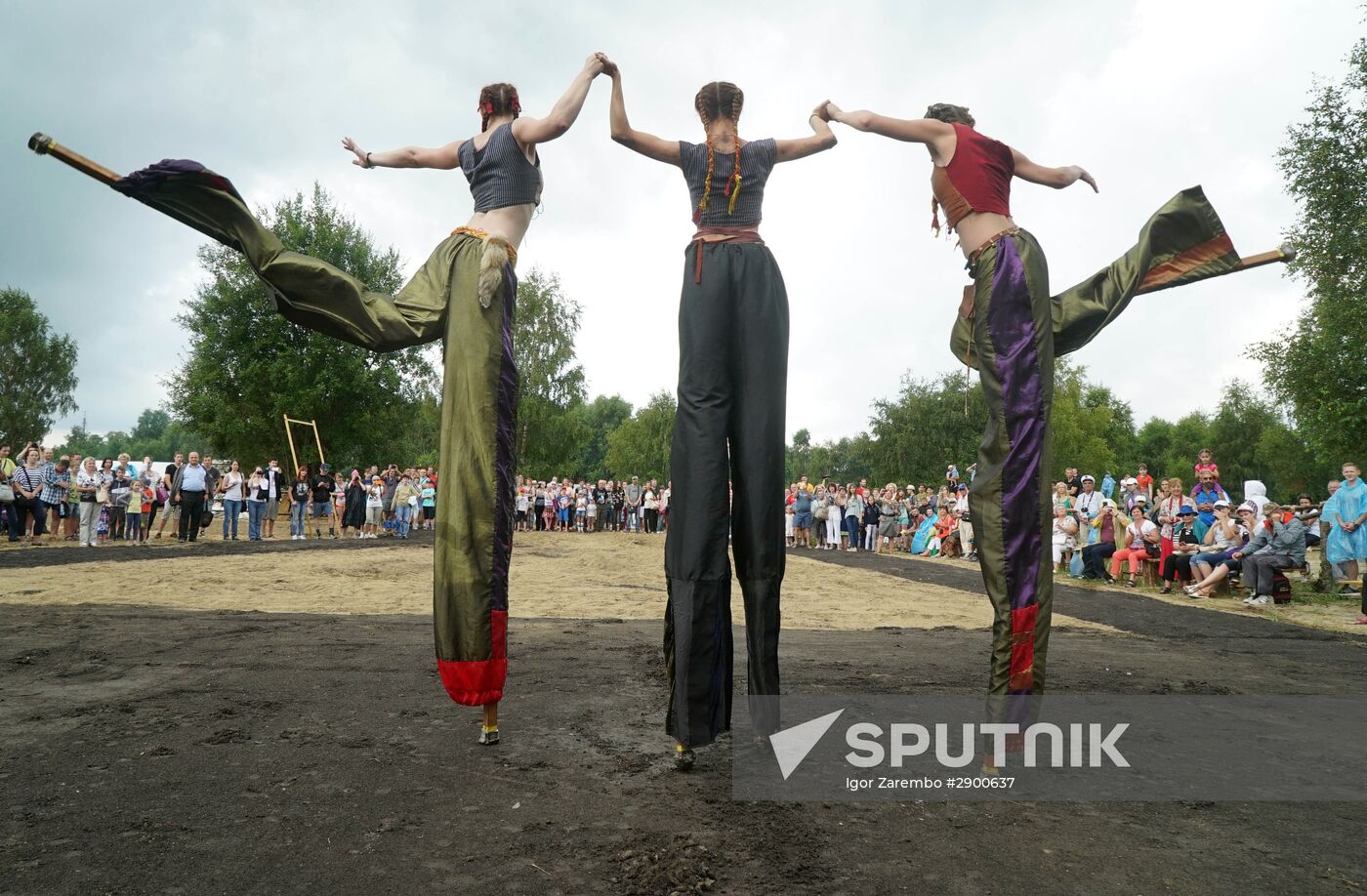 Historical reenactment festival "Kaup" in Kaliningrad Region
