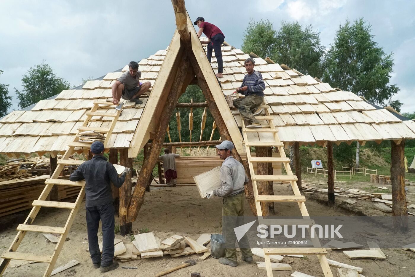 Historical reenactment festival "Kaup" in Kaliningrad Region