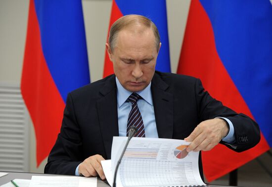 President Vladimir Putin visits Veliky Novgorod