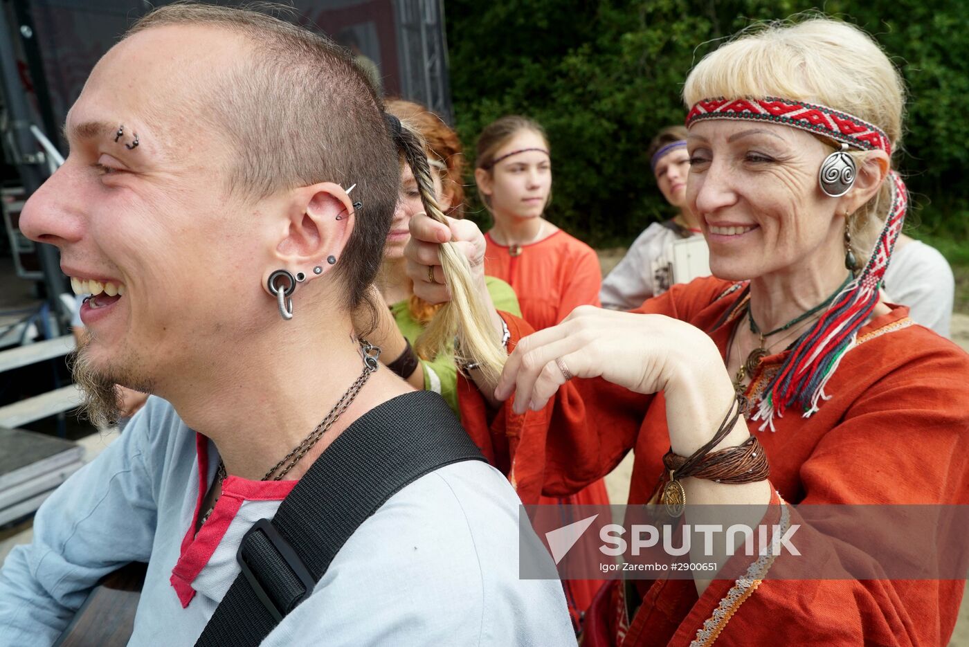 Historical reenactment festival "Kaup" in Kaliningrad Region