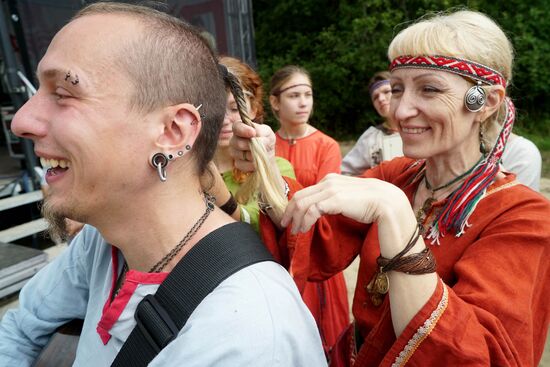 Historical reenactment festival "Kaup" in Kaliningrad Region