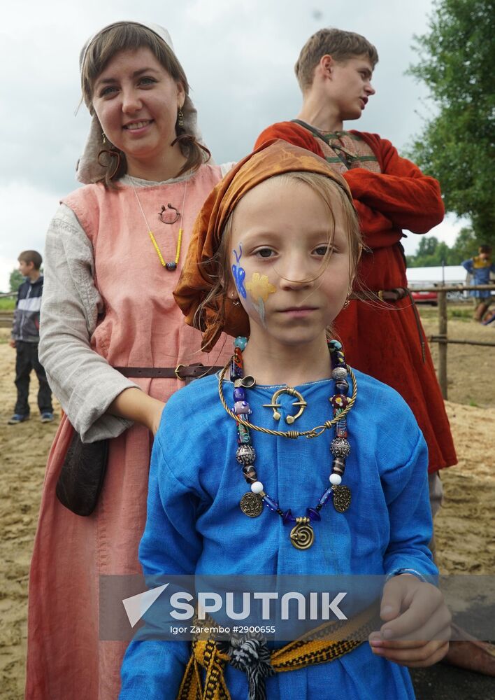 Historical reenactment festival "Kaup" in Kaliningrad Region