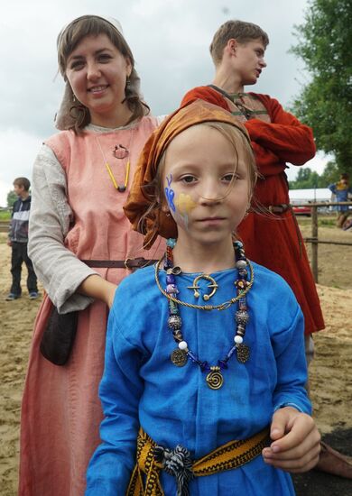 Historical reenactment festival "Kaup" in Kaliningrad Region