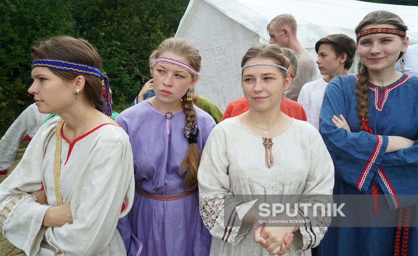 Historical reenactment festival "Kaup" in Kaliningrad Region