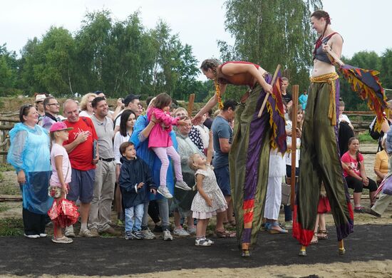 Historical reenactment festival "Kaup" in Kaliningrad Region