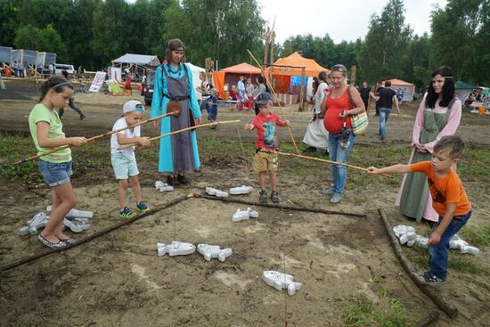 Historical reenactment festival "Kaup" in Kaliningrad Region