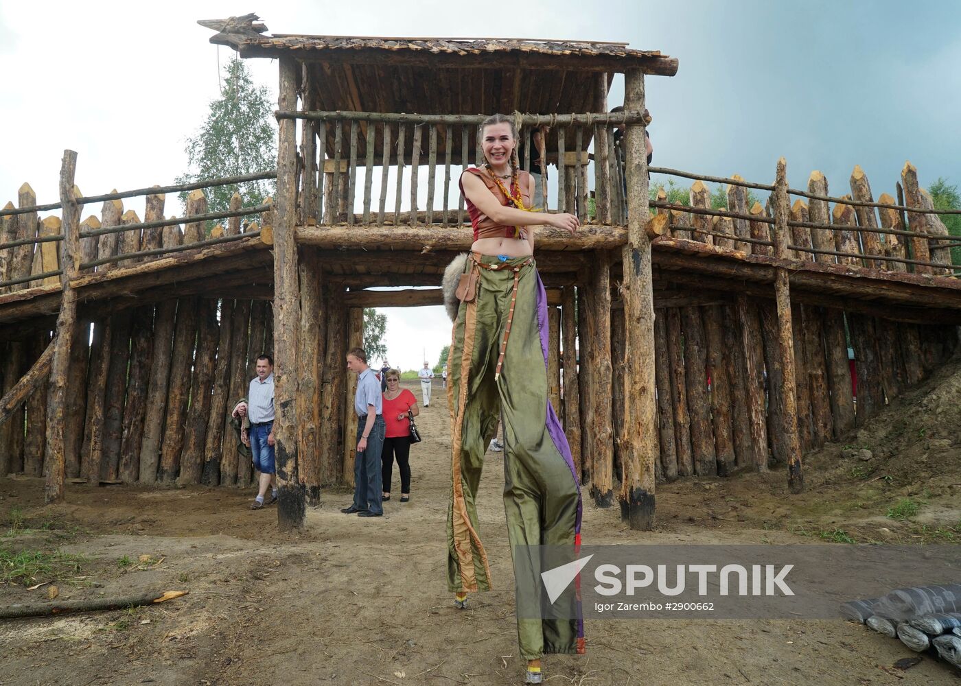 Historical reenactment festival "Kaup" in Kaliningrad Region