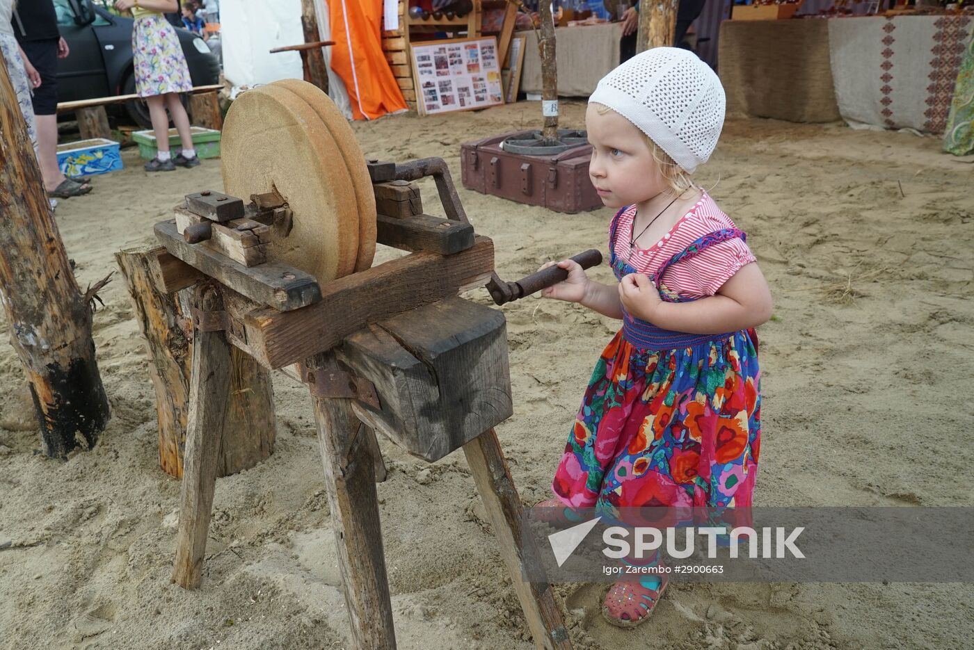 Historical reenactment festival "Kaup" in Kaliningrad Region